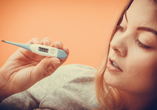 высокая температура тела