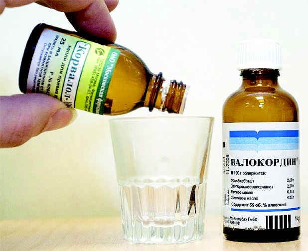 Корвалол и Валокордин при похмелье