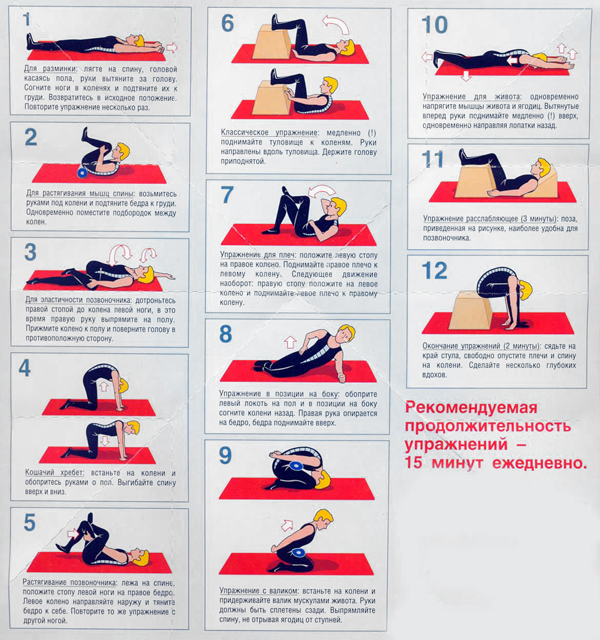 Упражнения при шейном остеохондрозе Упражнения при шейном остеохондрозе