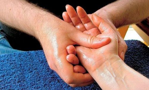 Массаж руки